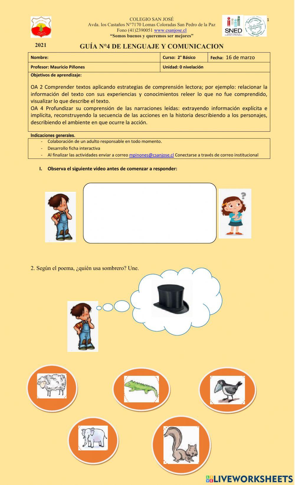 Comprensión lectora