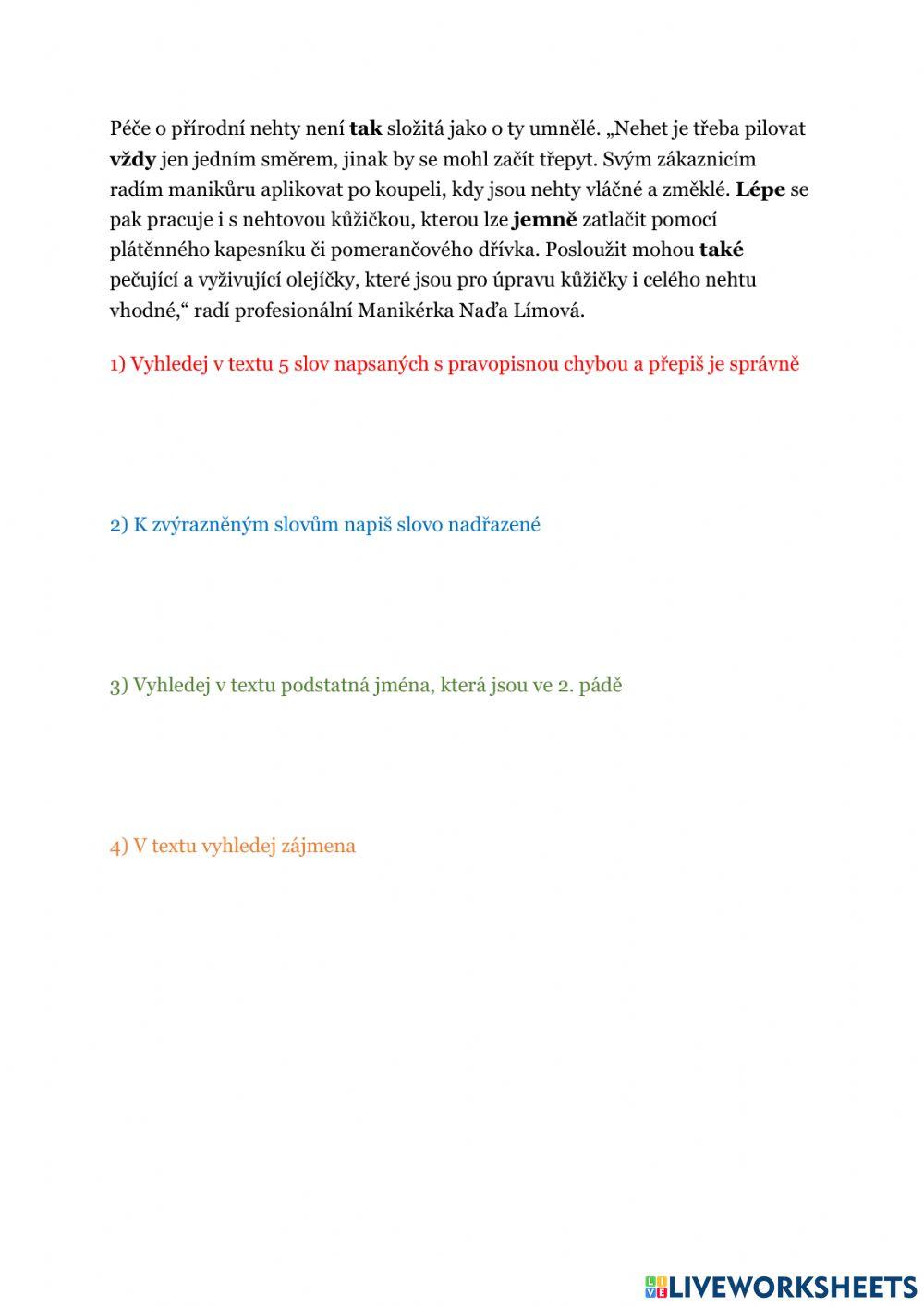 Vyhledávání v textu