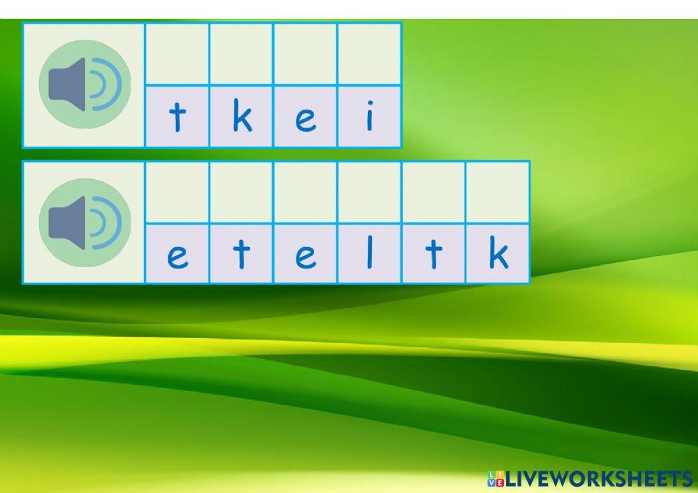 Happy phonics level 1 consonant k2