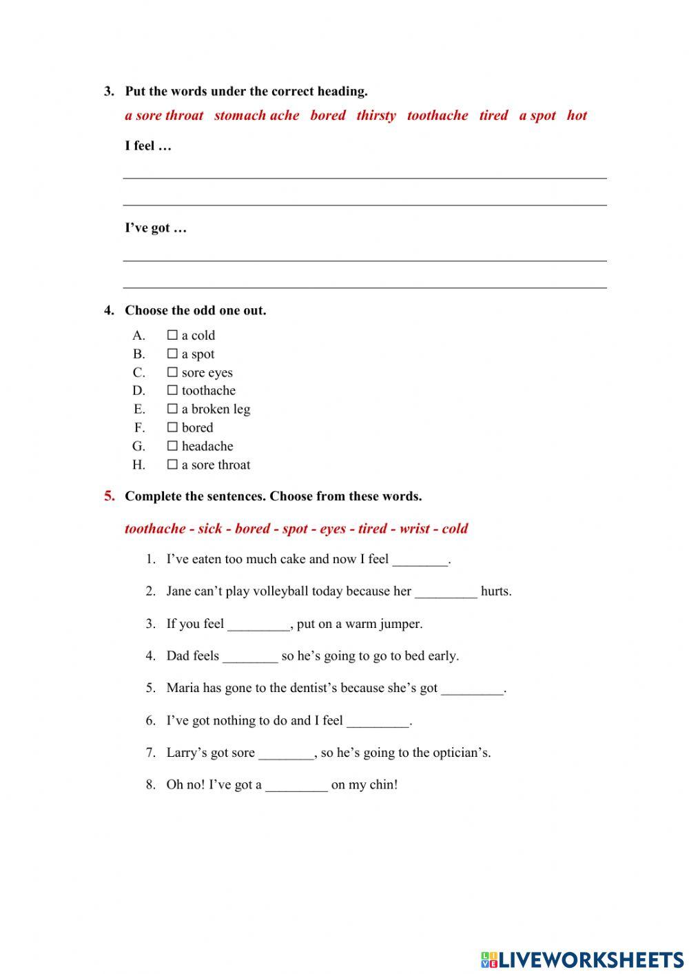 Unit 6- A: Vocabulary