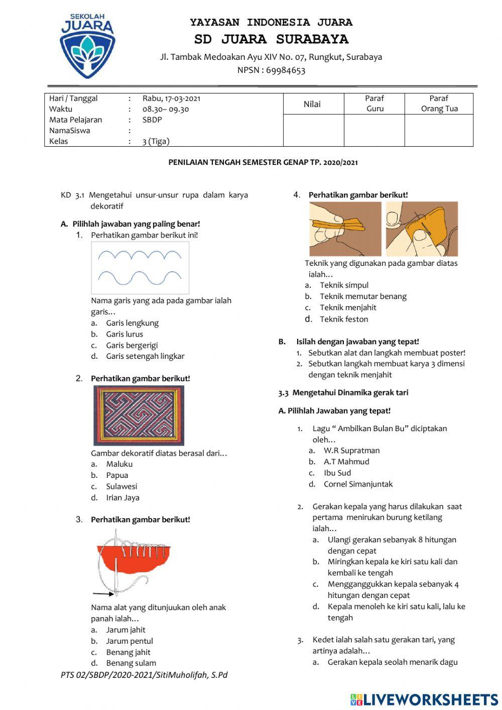 PTS SBDP Genap 2020-2021