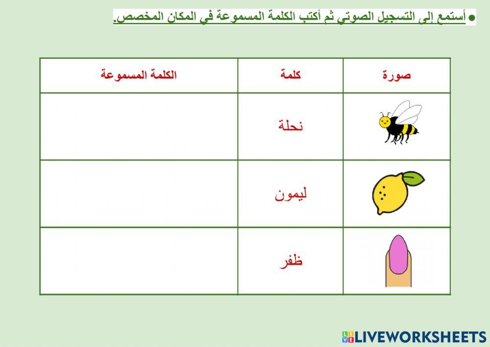 صحة الرسم الهجائي - اللام الشمسية - ٣