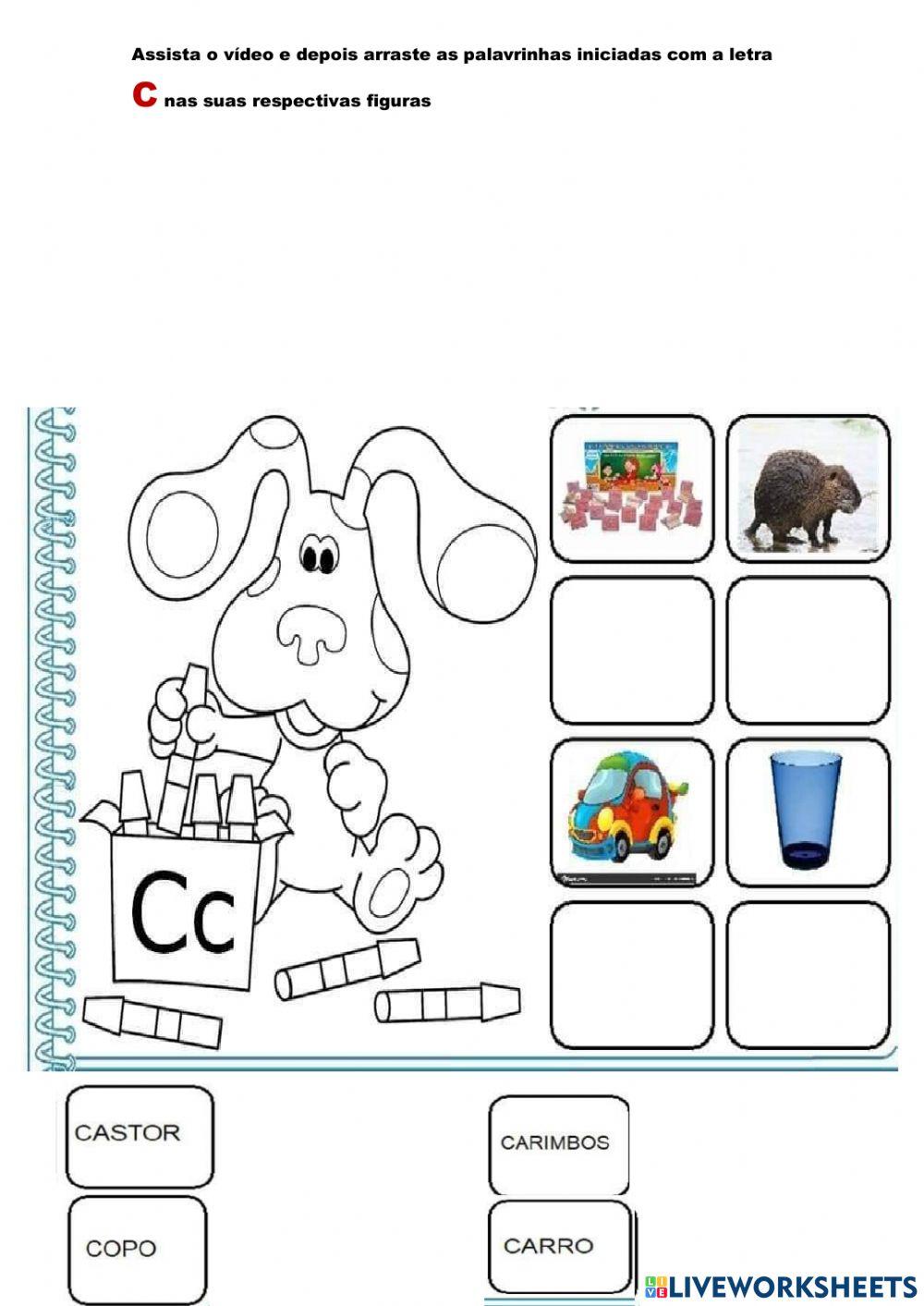 Atividades Interativas letra C