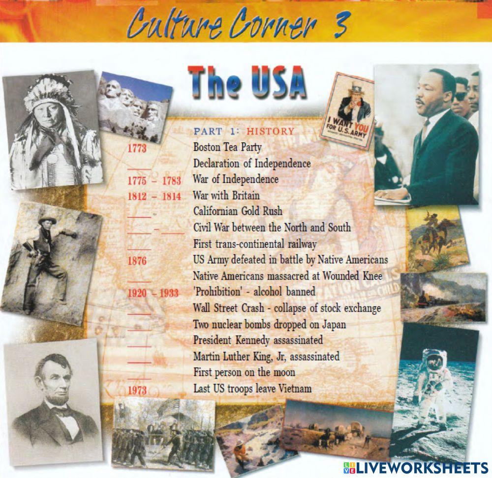 Individual Work -The USA