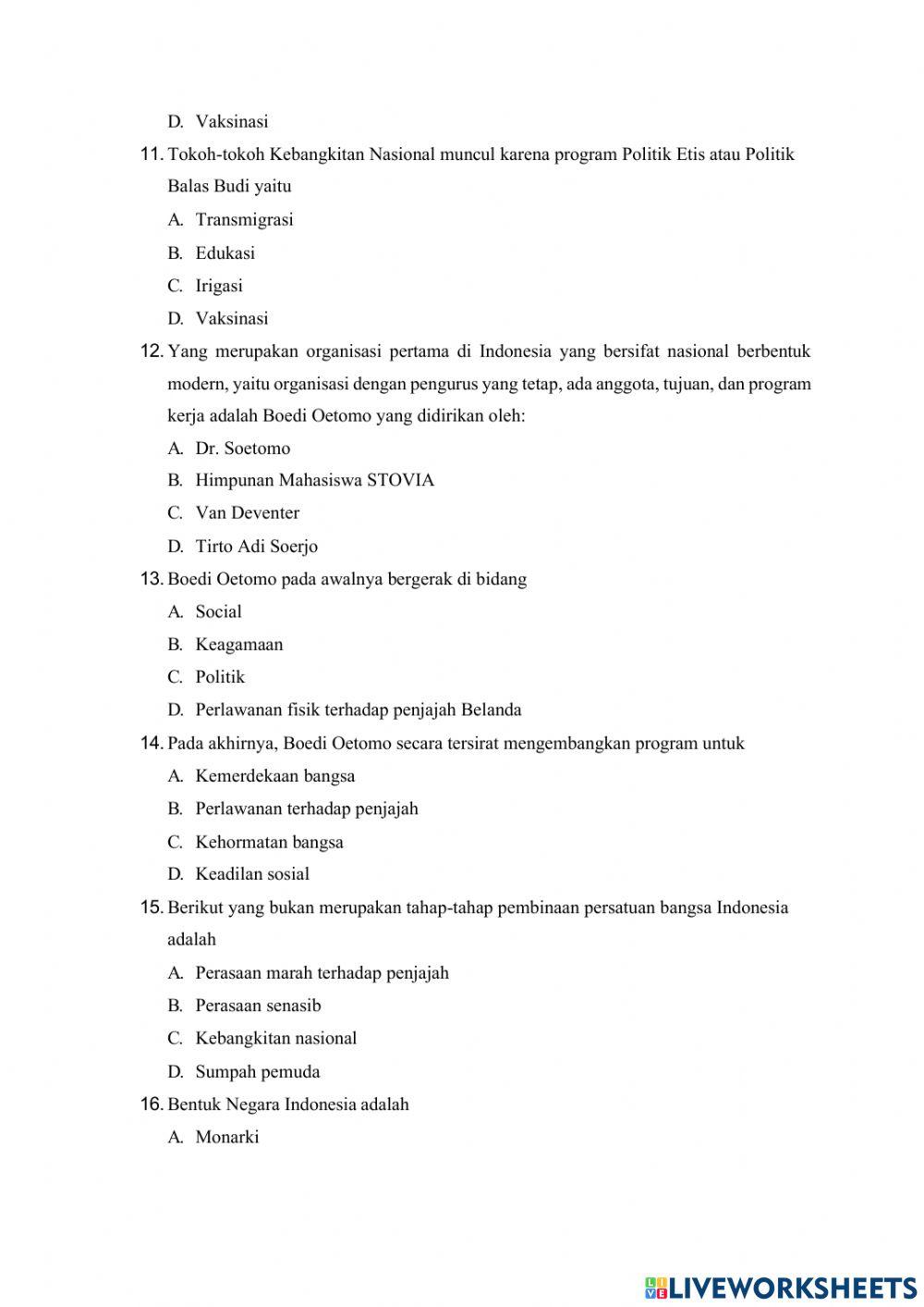 MID SEMESTER KELAS 8 