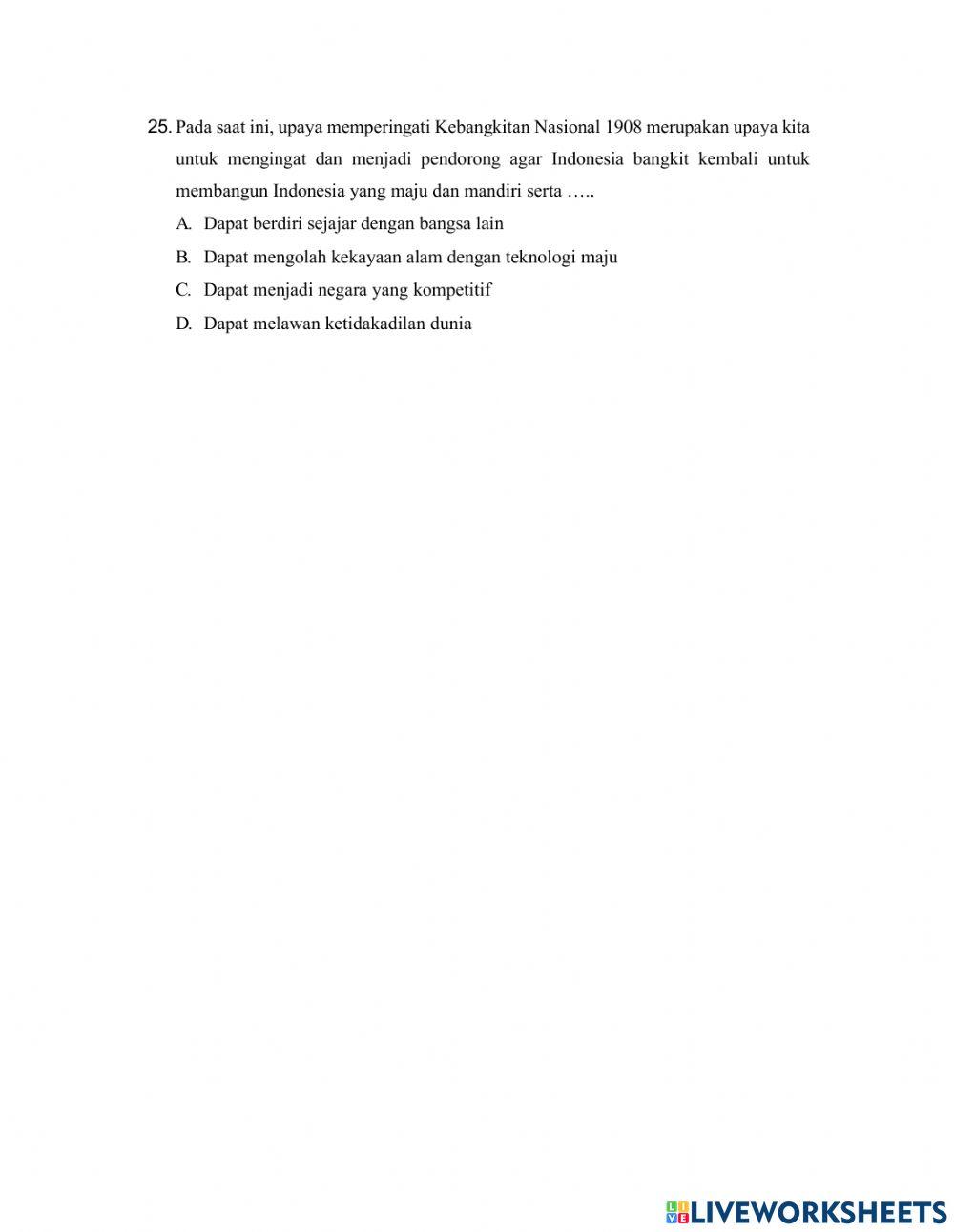 MID SEMESTER KELAS 8 