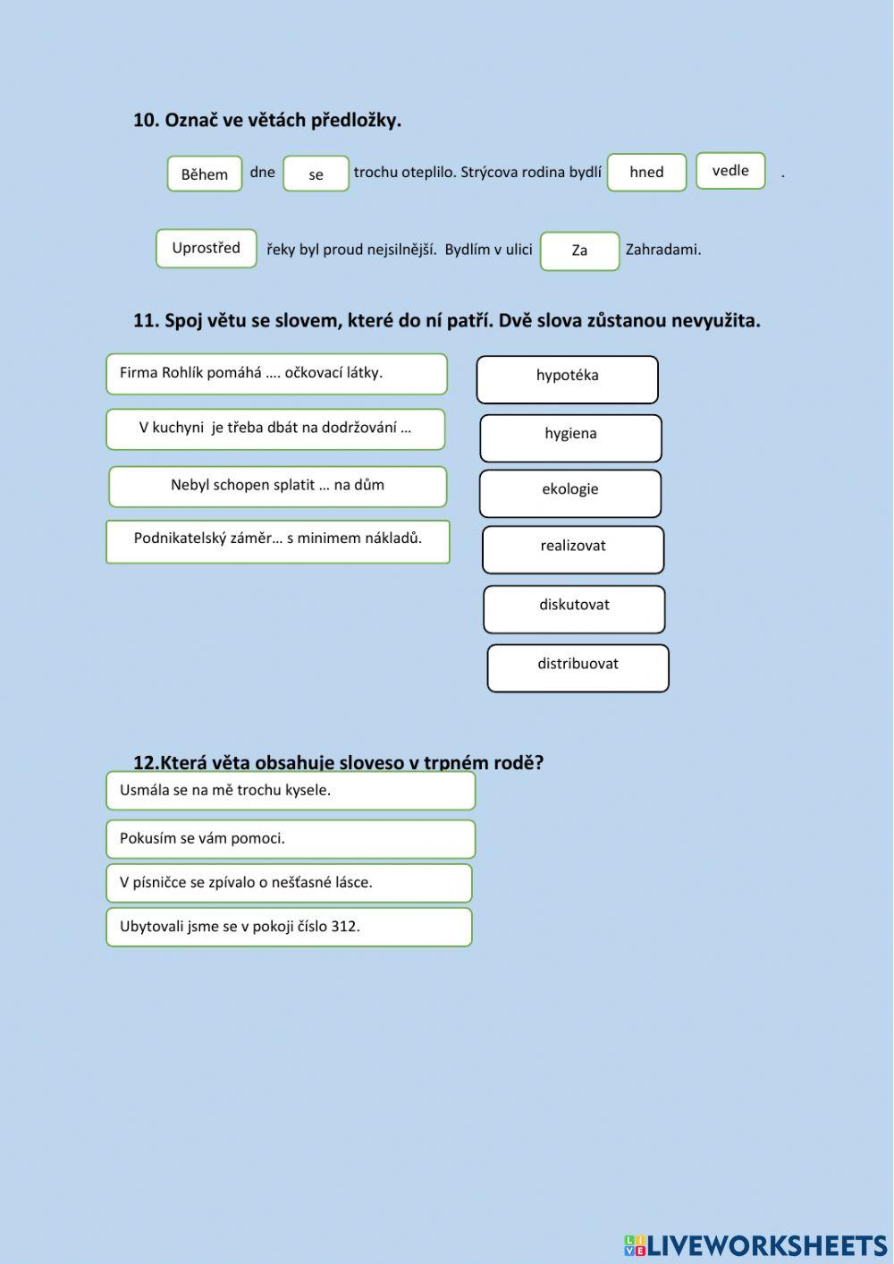 Opakovačka tvarosloví