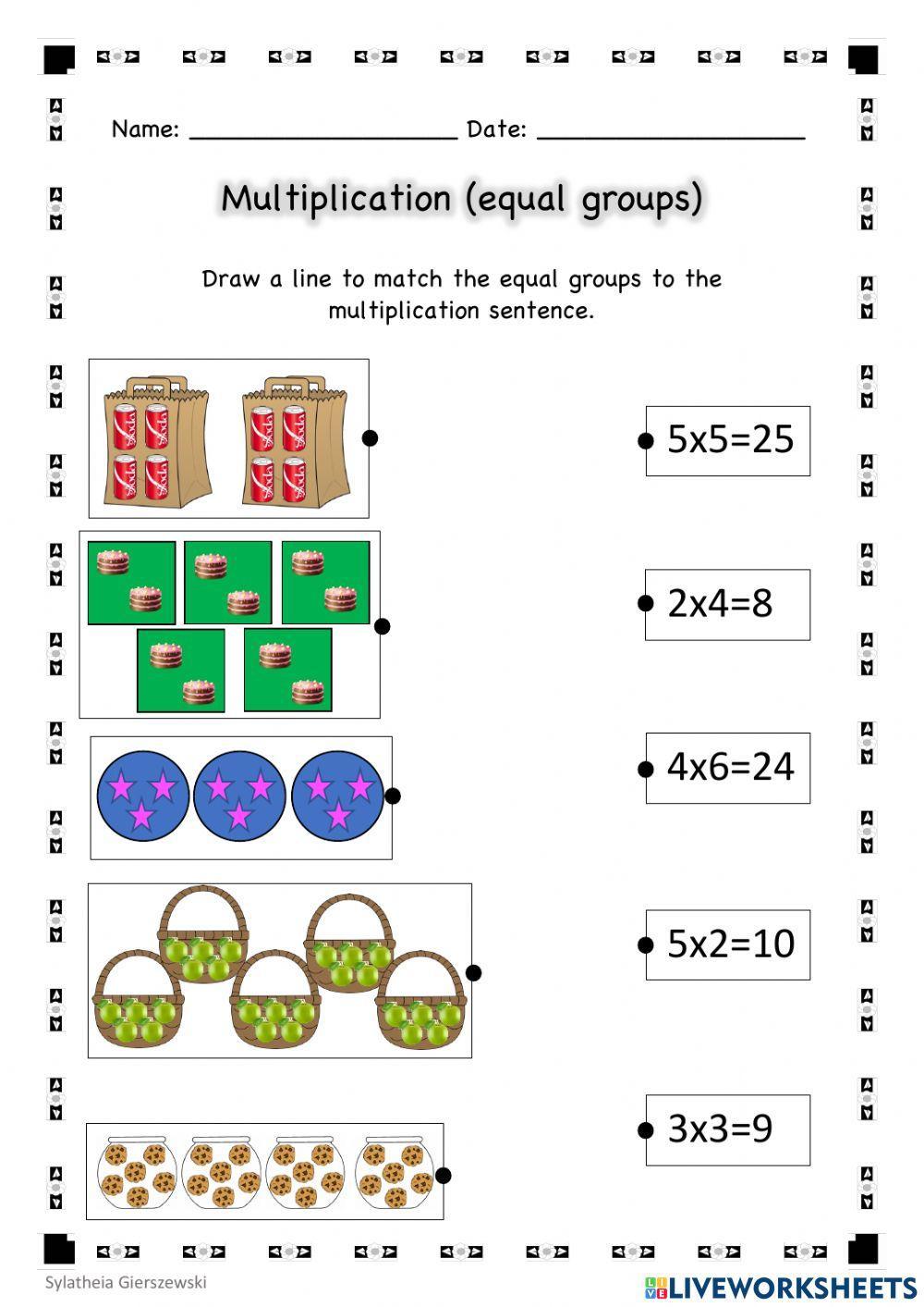 821483 Multiplication (equal groups) Ms. Gierszewski