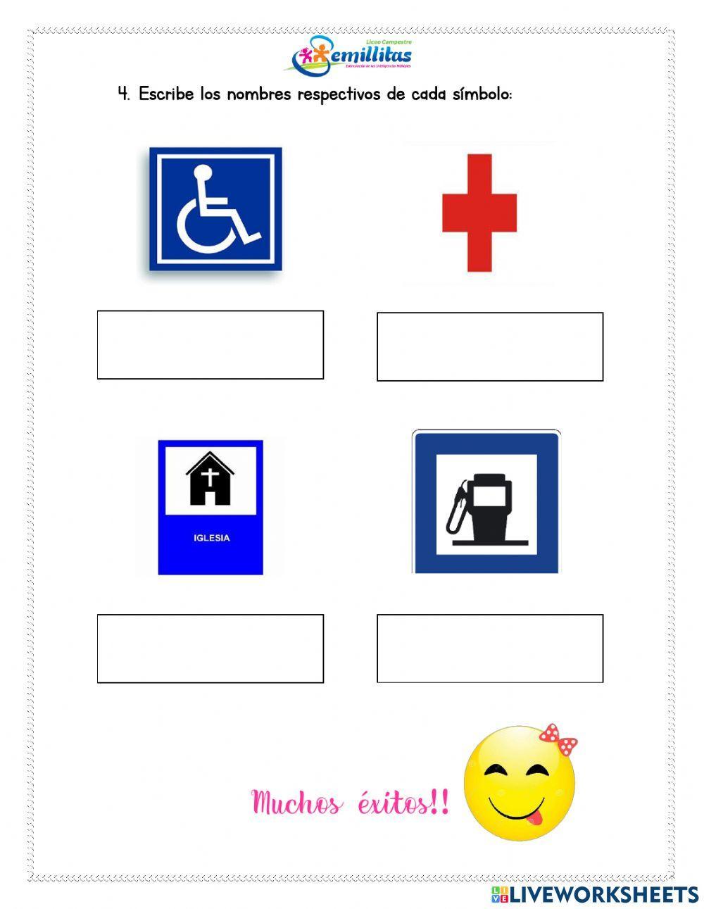 El croquis y símbolos