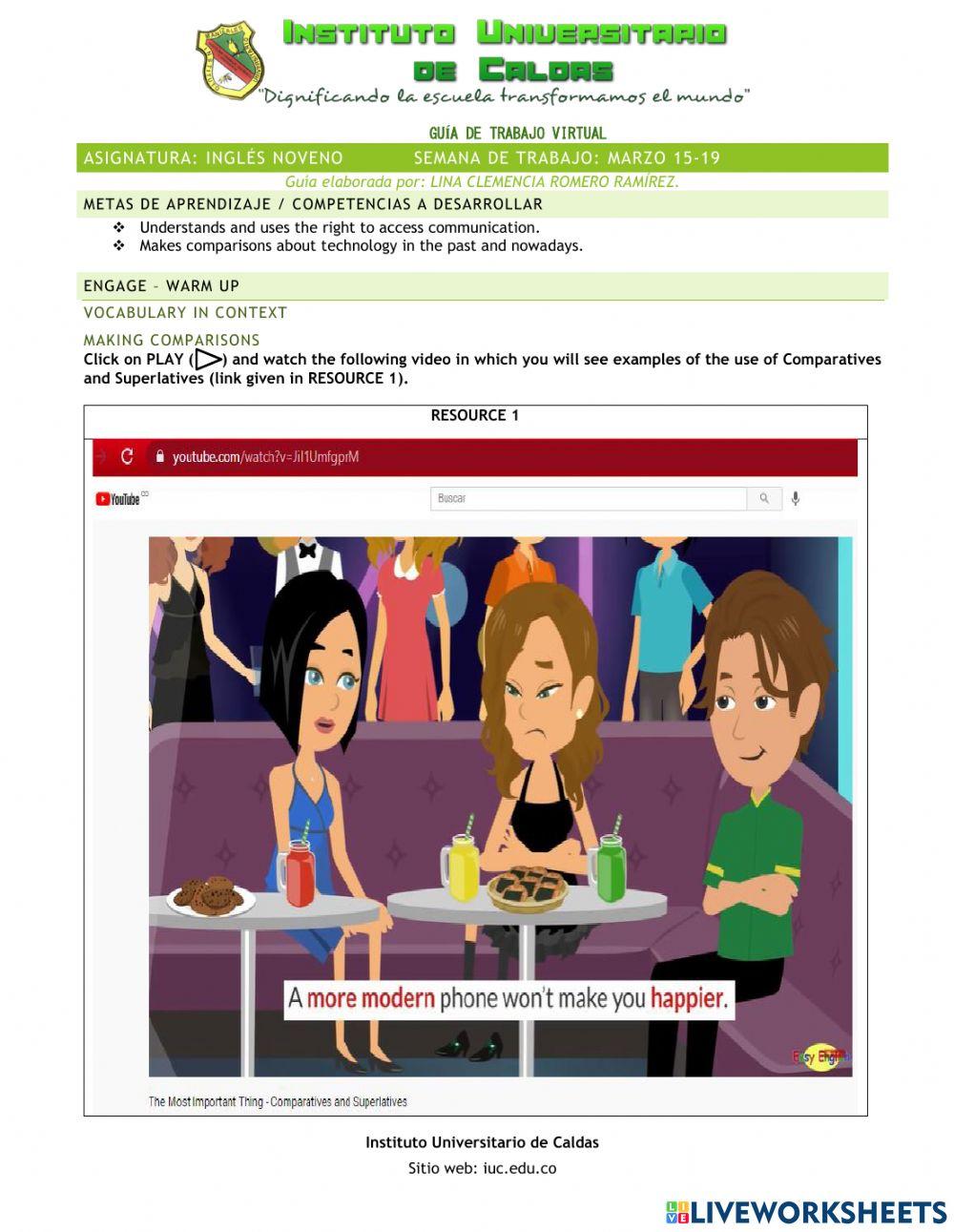 Technology now and then