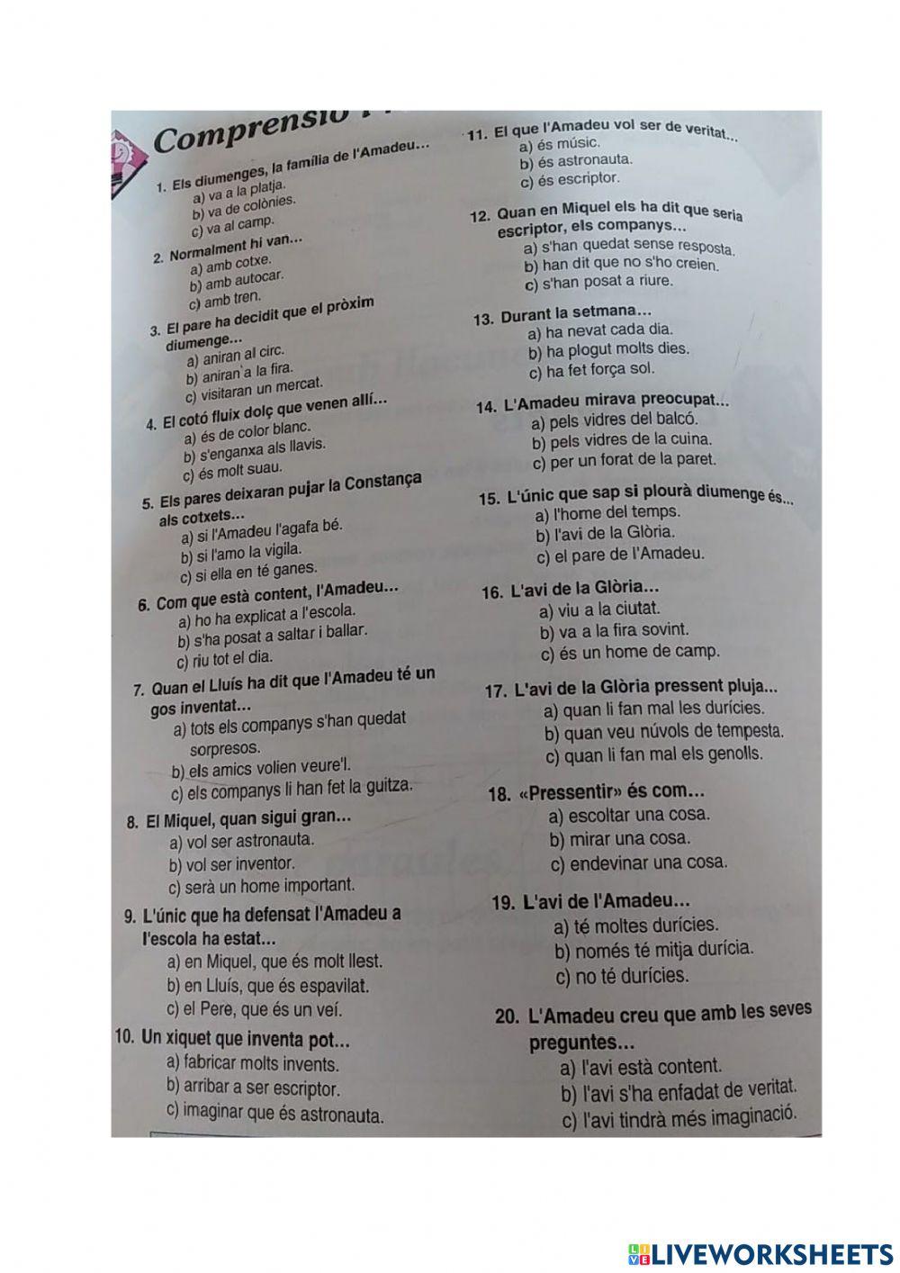 Amadeu Trotambolics. Cap 7