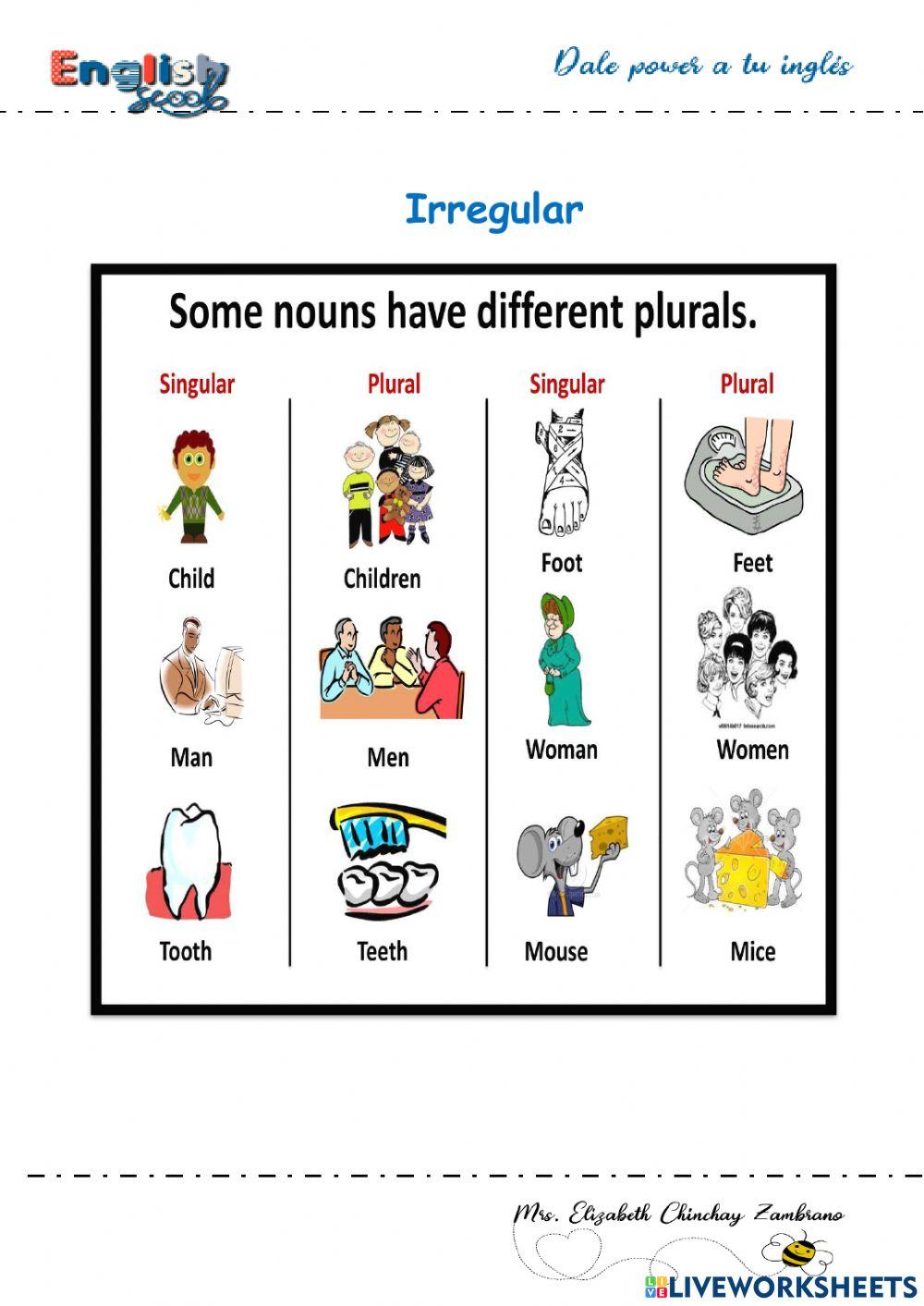 Plural nouns grammar