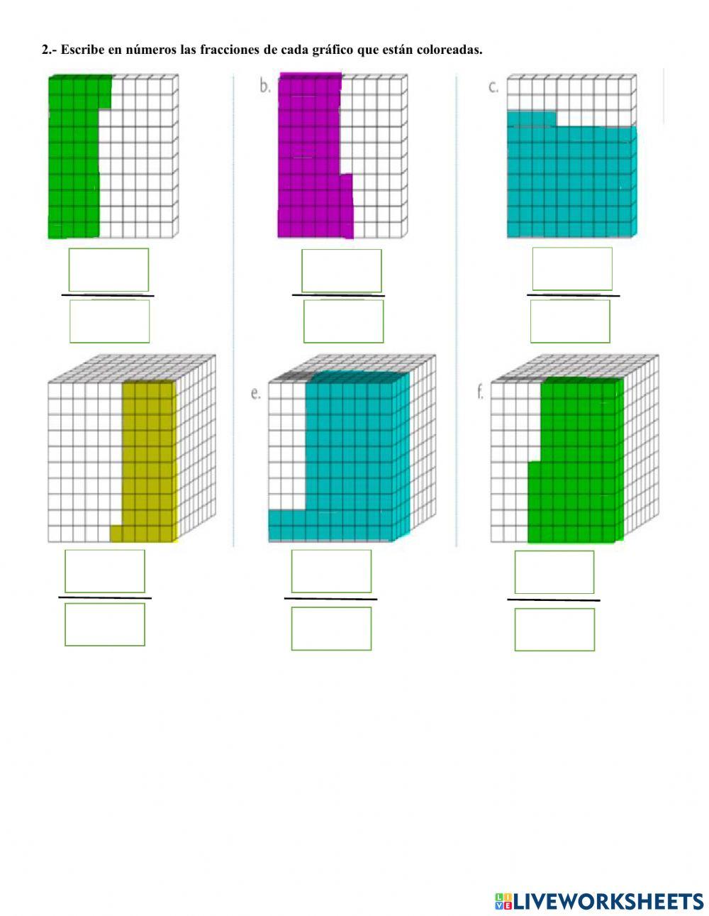 Décimos, centésimos y milésimos