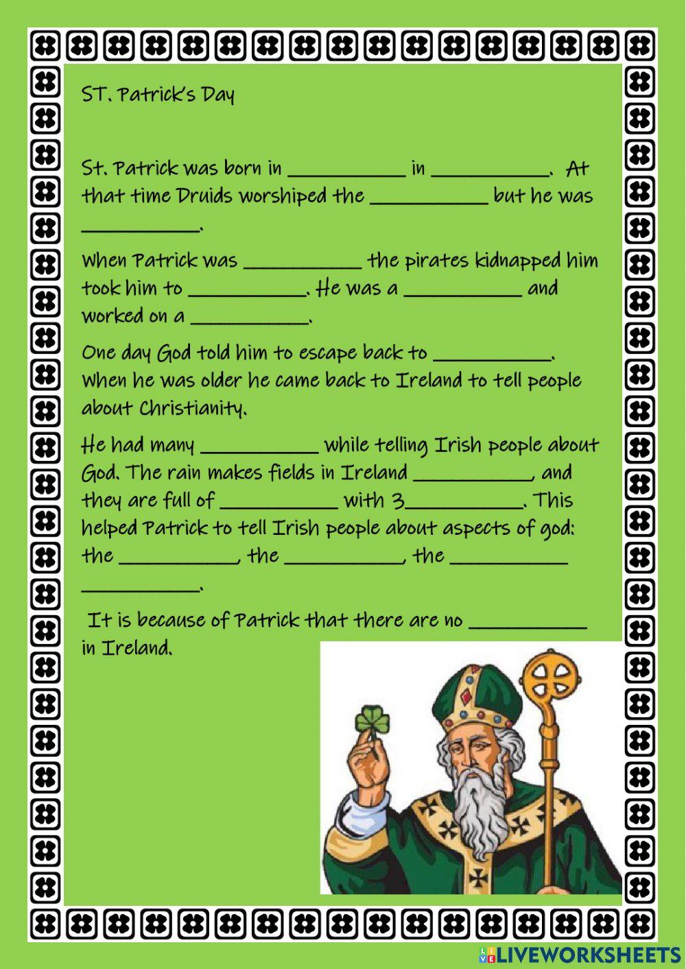Saint Patrick's Day Animated History  Fiveminded youtube