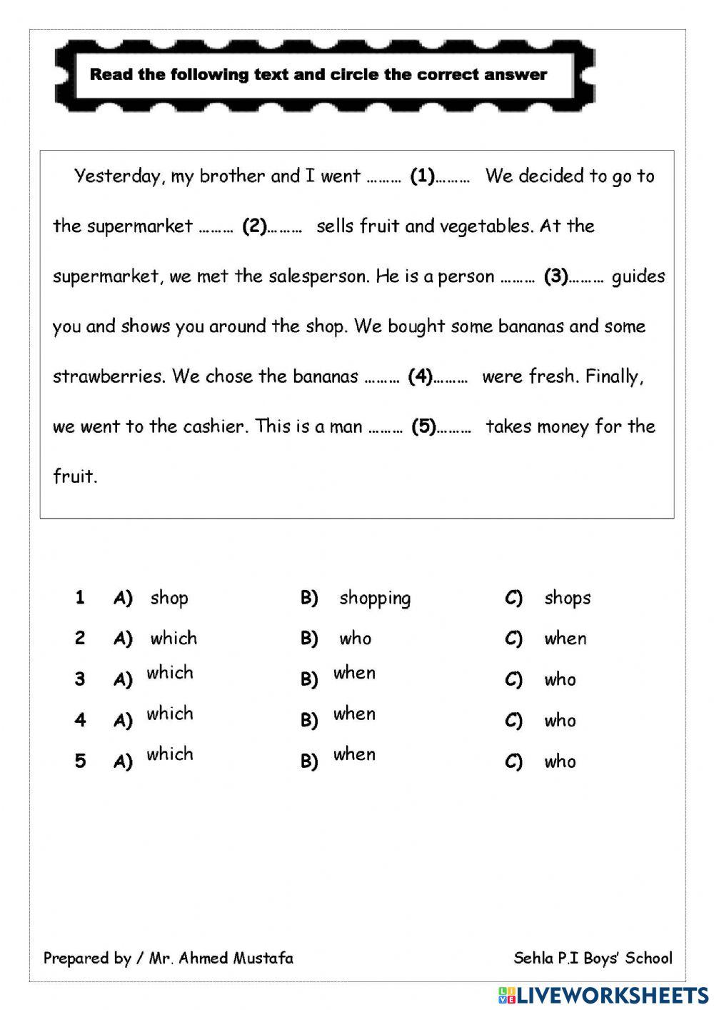 relative pronouns