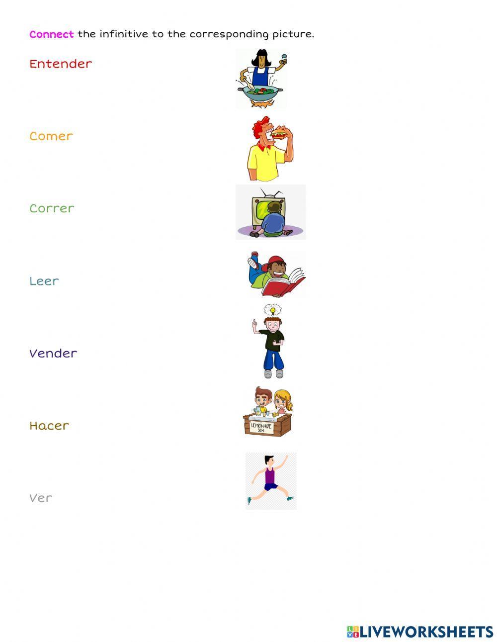 Spanish -AR Verb review & -ER verb Intro