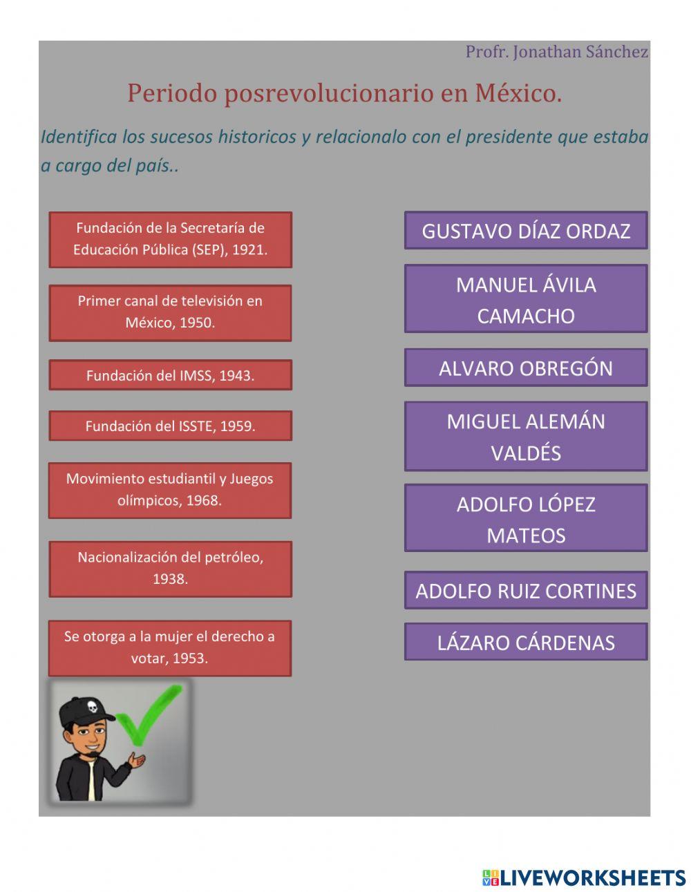 Posrevolución mexicana