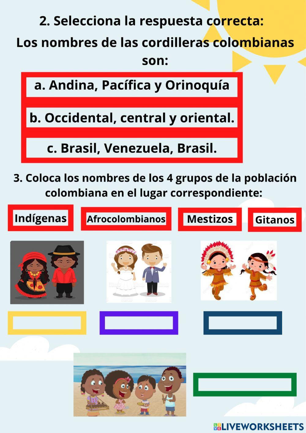 Evaluación historia y geografía