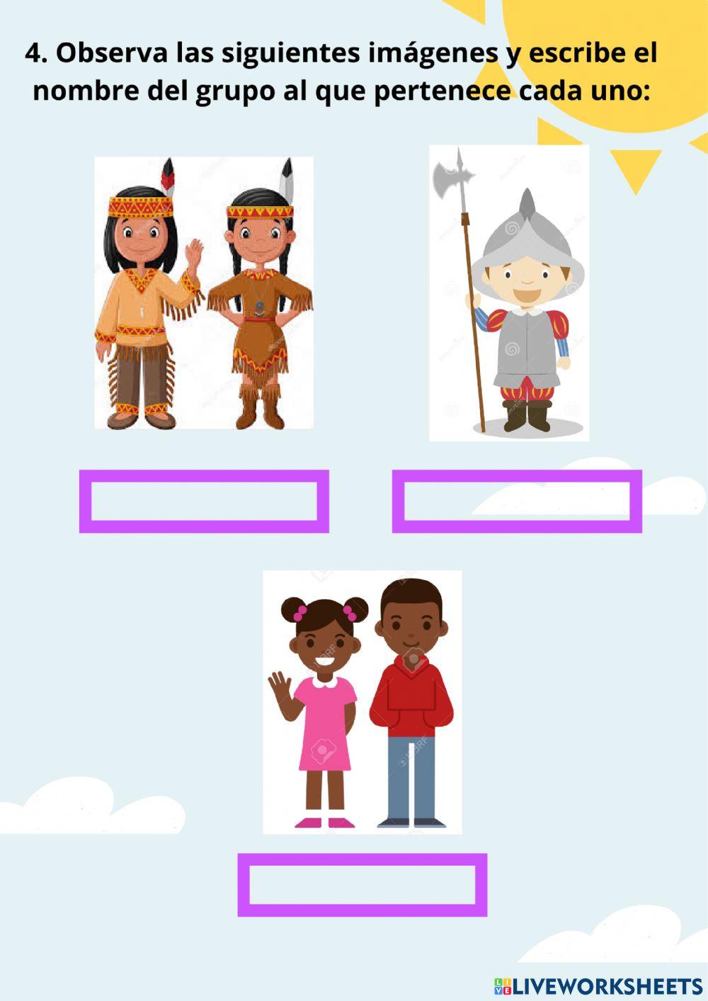 Evaluación historia y geografía