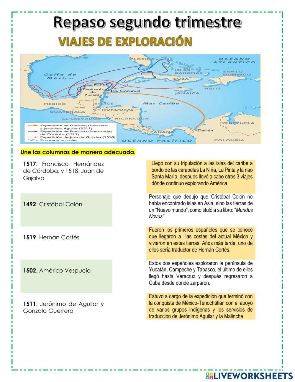 Repaso de historia bloque 2