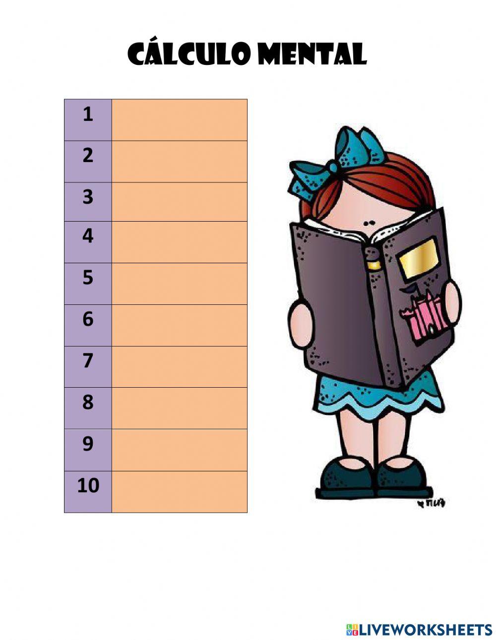 Cálculo mental