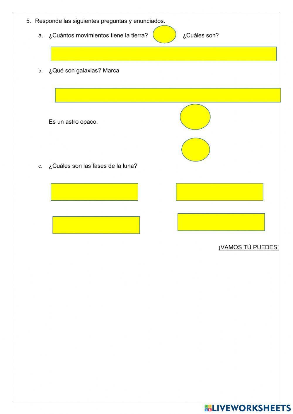 Evaluación diagnóstica de ciencia y tecnología