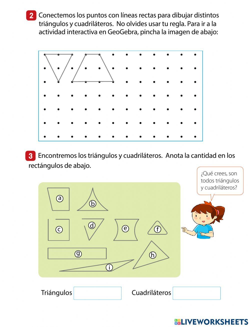 Triángulos y Cuadriláteros