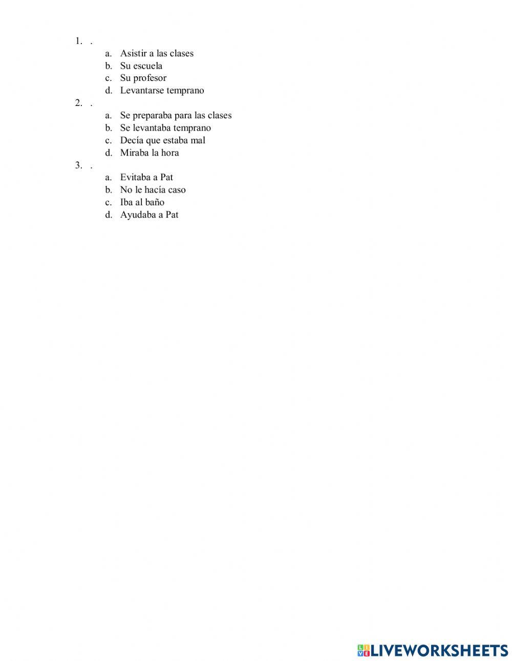 Listening Comprehension