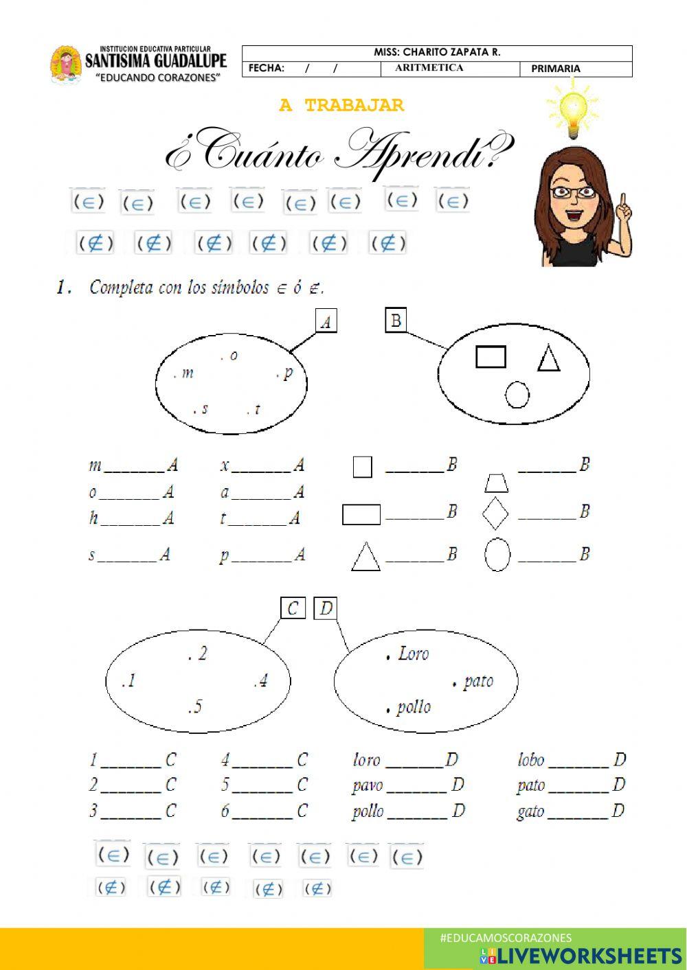 Pertenencia y no Pertenencia