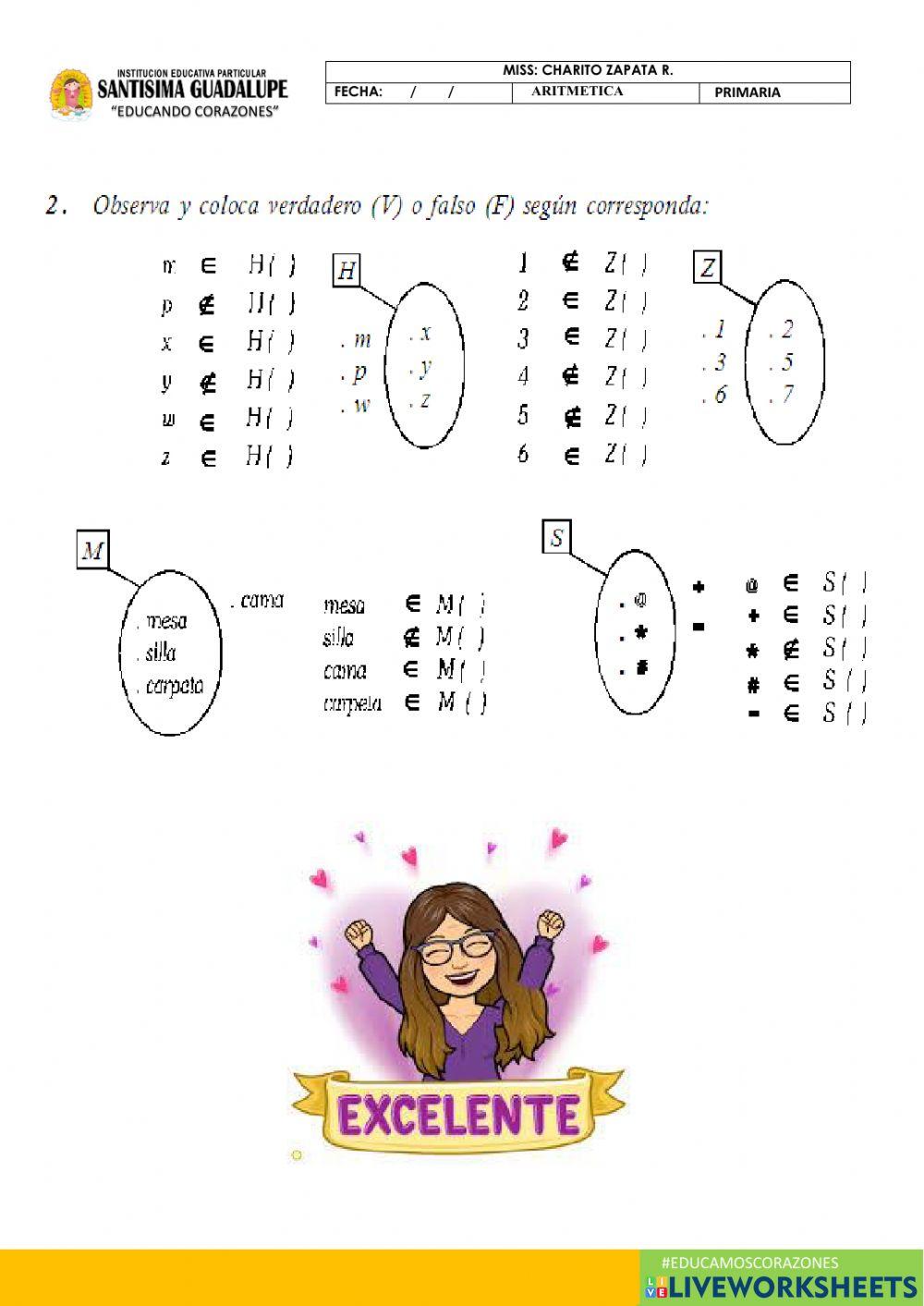 Pertenencia y no Pertenencia