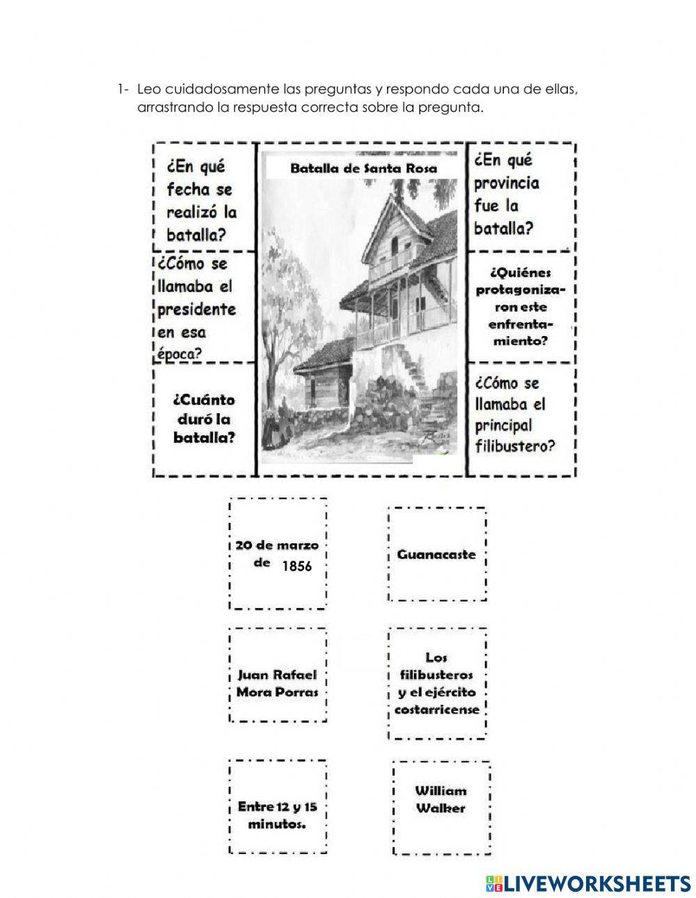 20 de marzo, Batalla de Santa Rosa