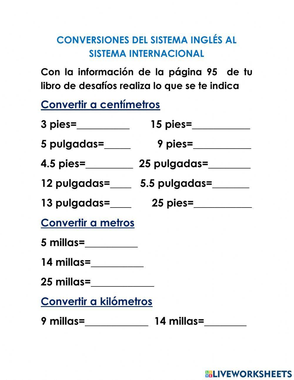 Converisiones del si al sim