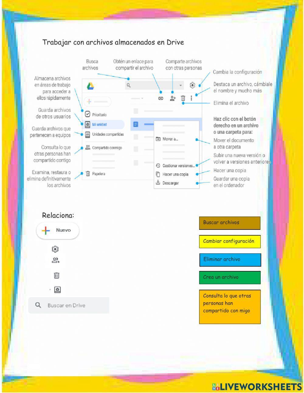 Carpetas de Windows y Drive