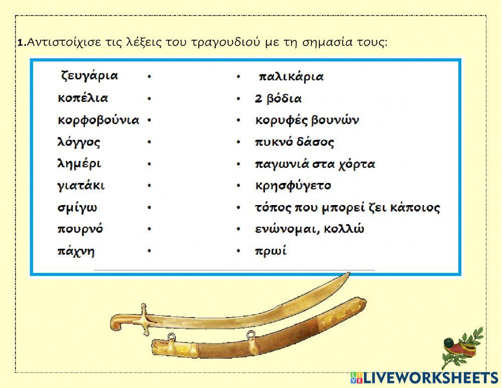 25ηΜΑΡΤΙΟΥ Η ΣΚΛΑΒΙΑ Τάξη Β ΜΑΘΗΜΑ 1ο