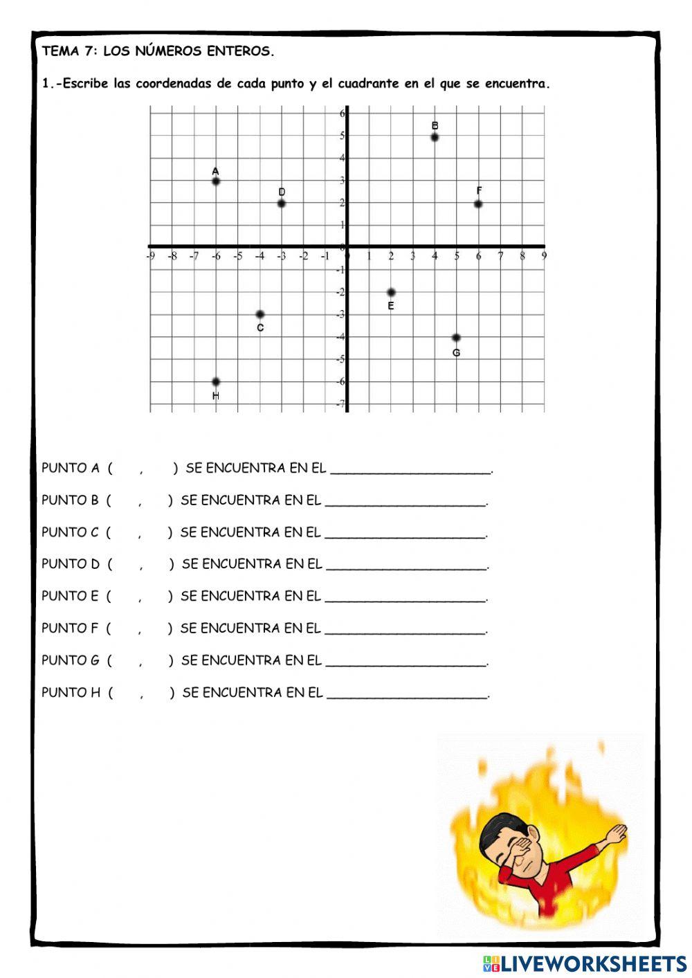 Ficha 5: Los números enteros