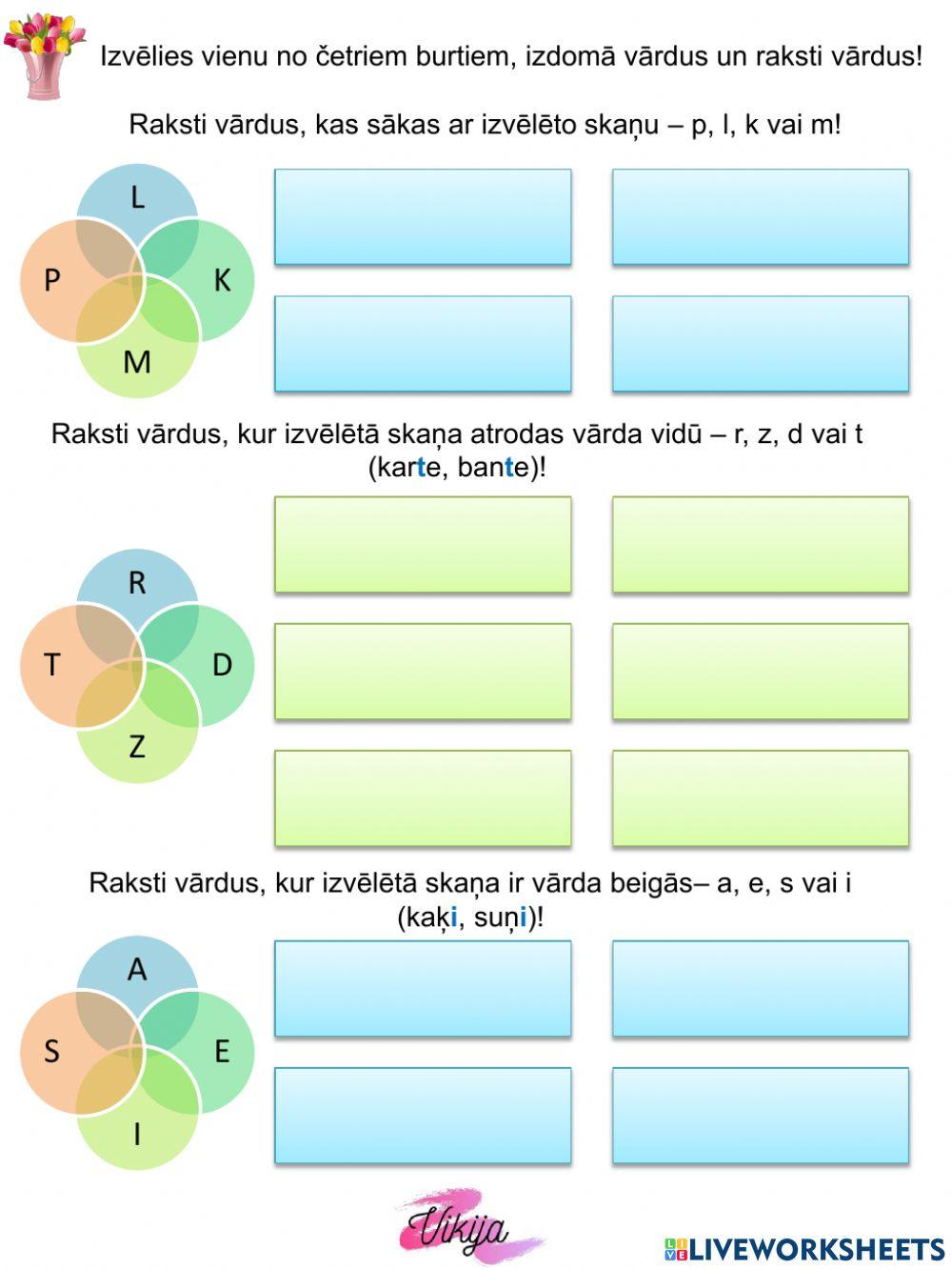 Skaņas vieta vārdā