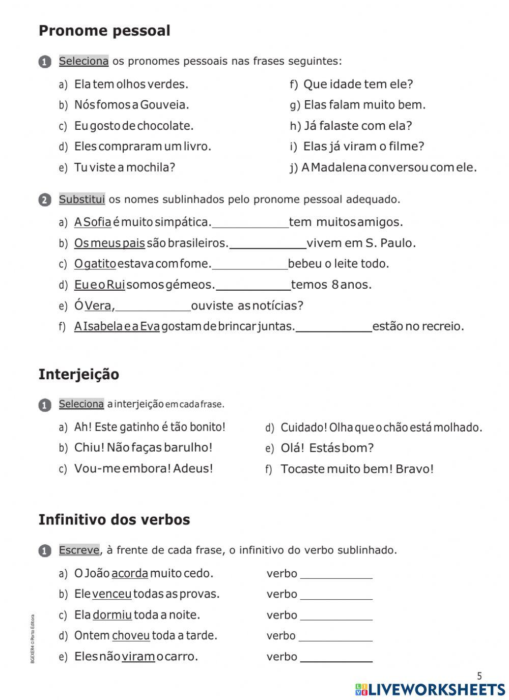 Gramática - TOTAL - 2.º ano