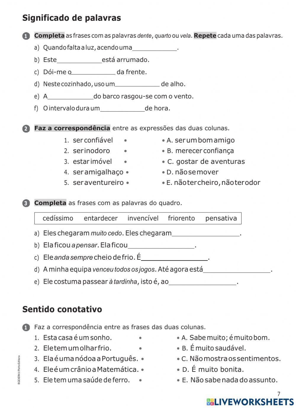 Gramática - TOTAL - 2.º ano