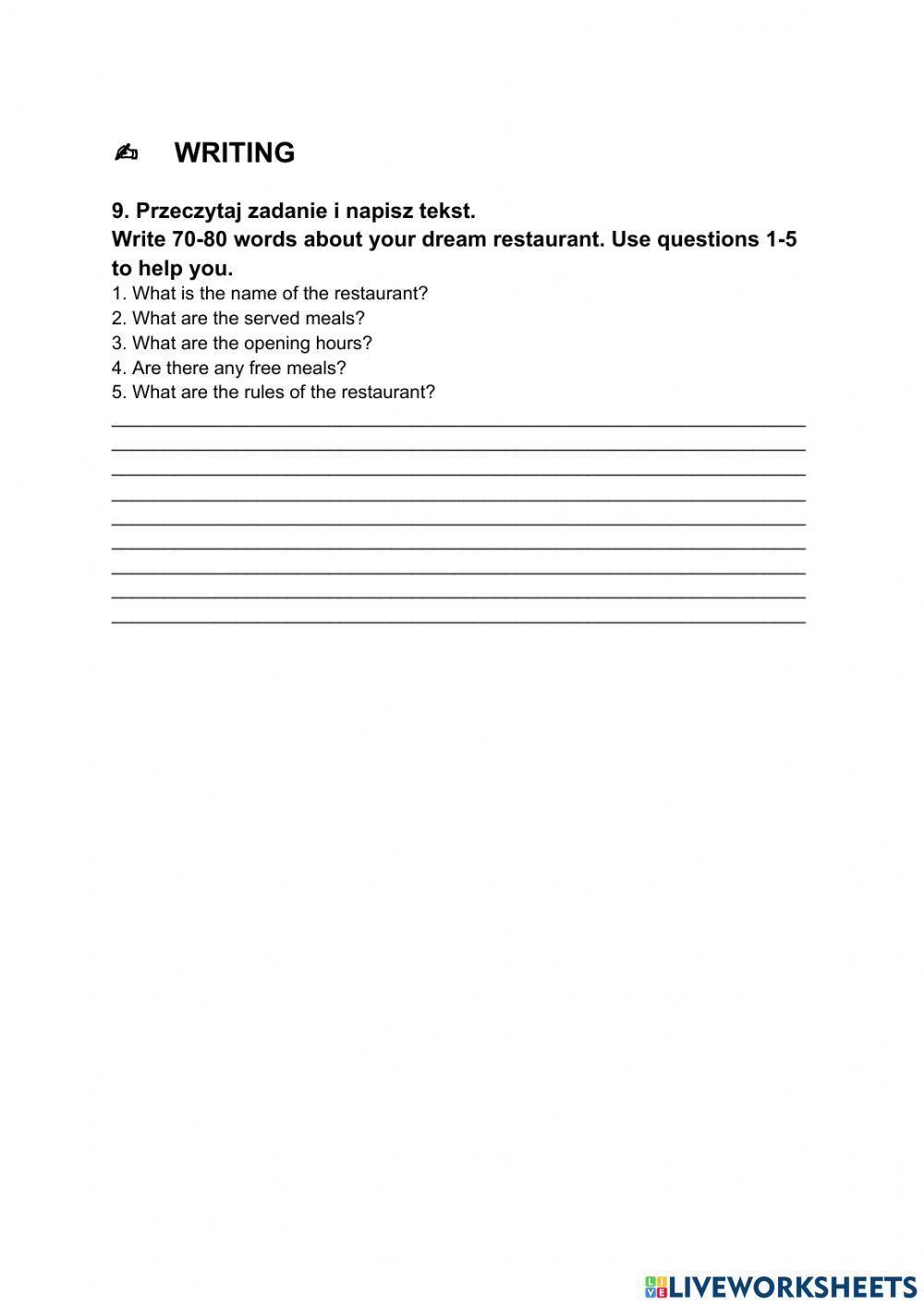 Language Test A2: Unit 2 (Shopping)