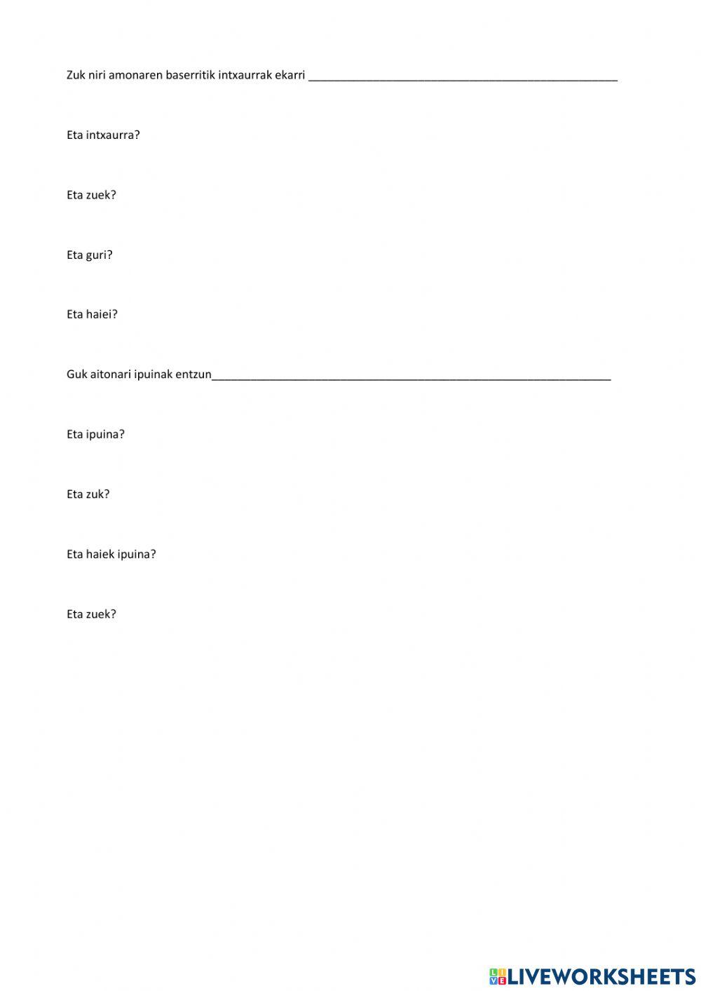 5 nor nori nork orainaldian ii