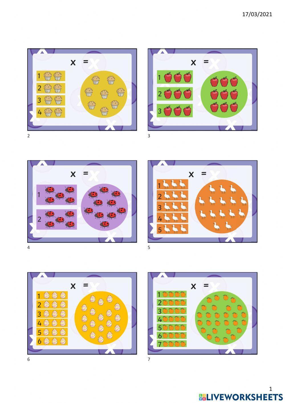 Moltiplicazioni con gli schieramenti