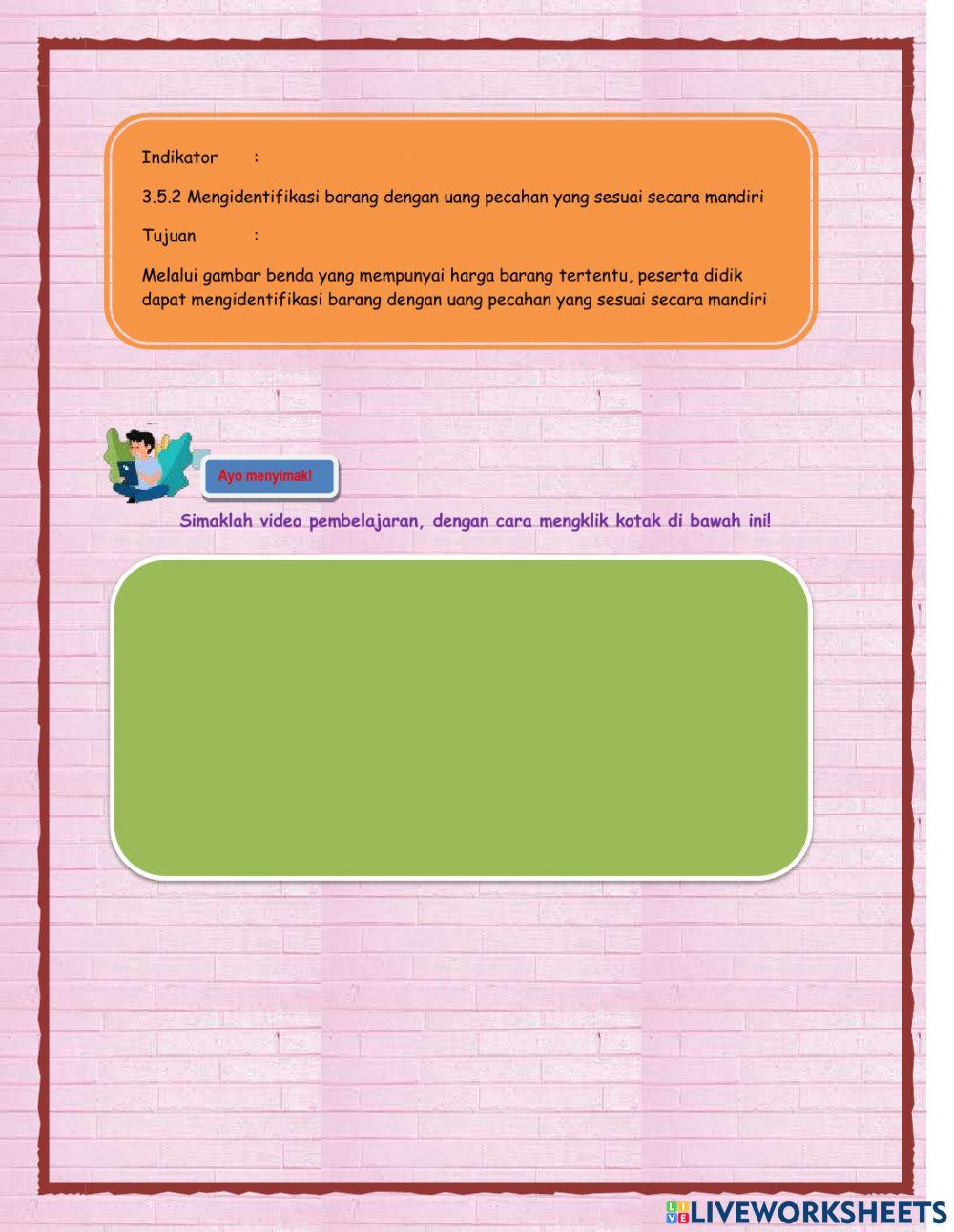 Latihan soal matematika