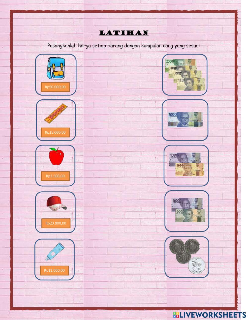 Latihan soal matematika