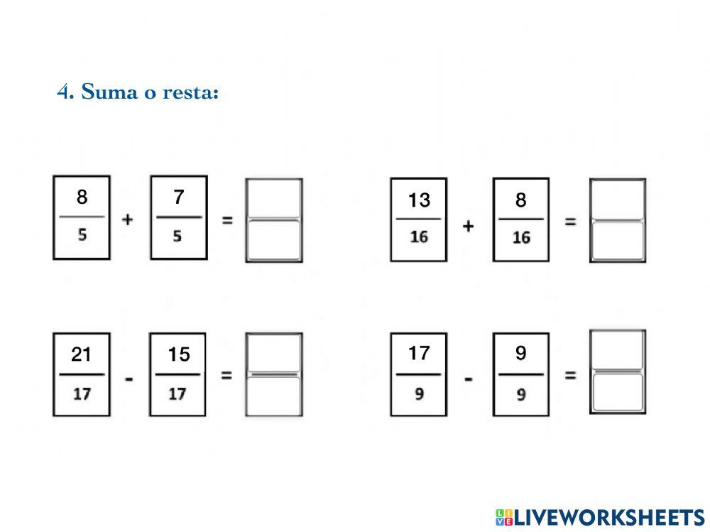 Repaso Matemáticas 4