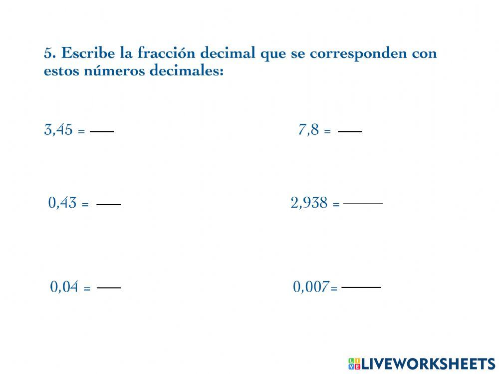 Repaso Matemáticas 4