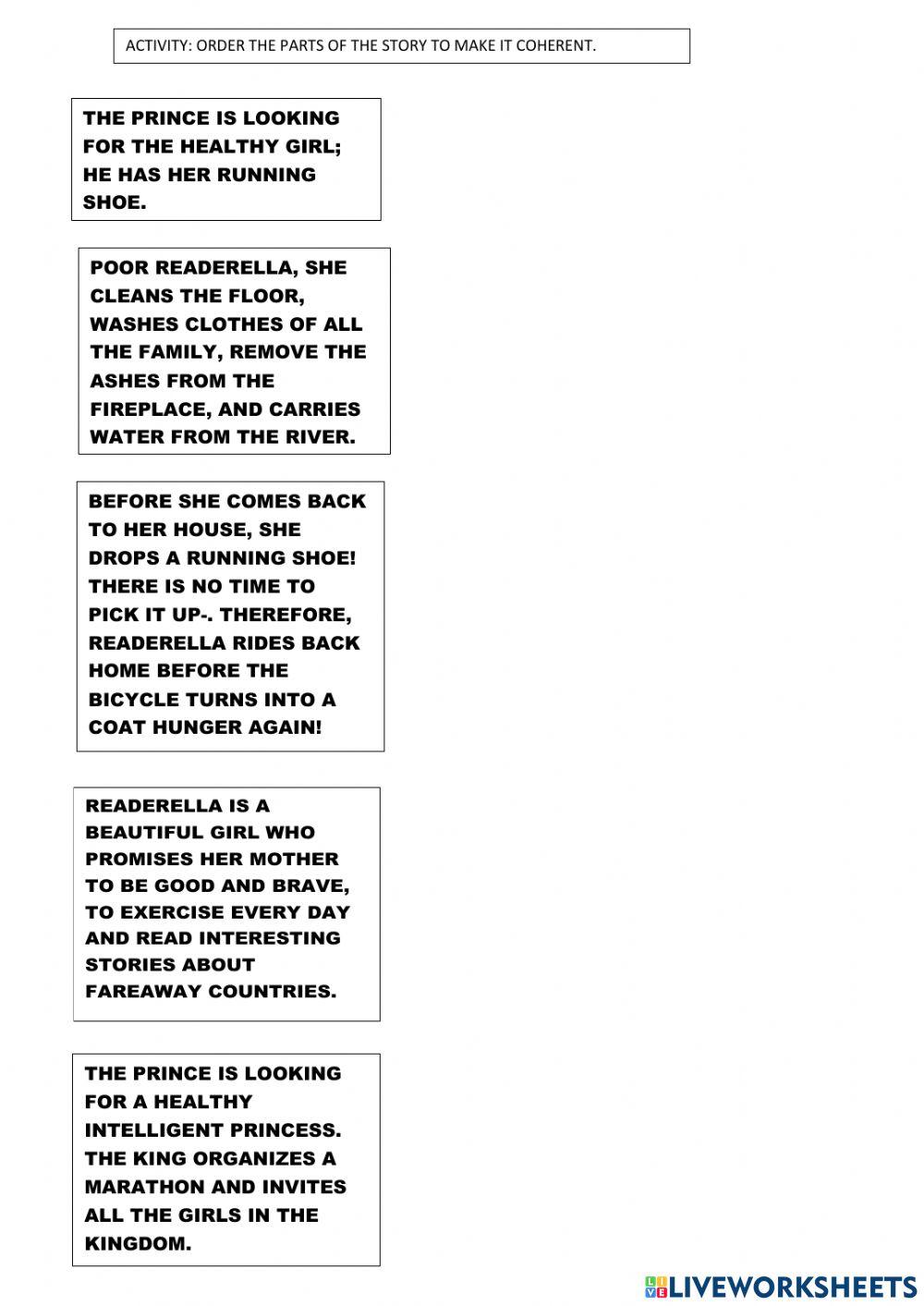 Readerella- Order the story