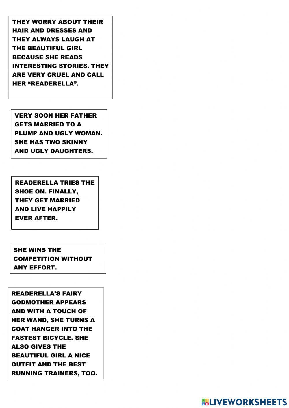 Readerella- Order the story