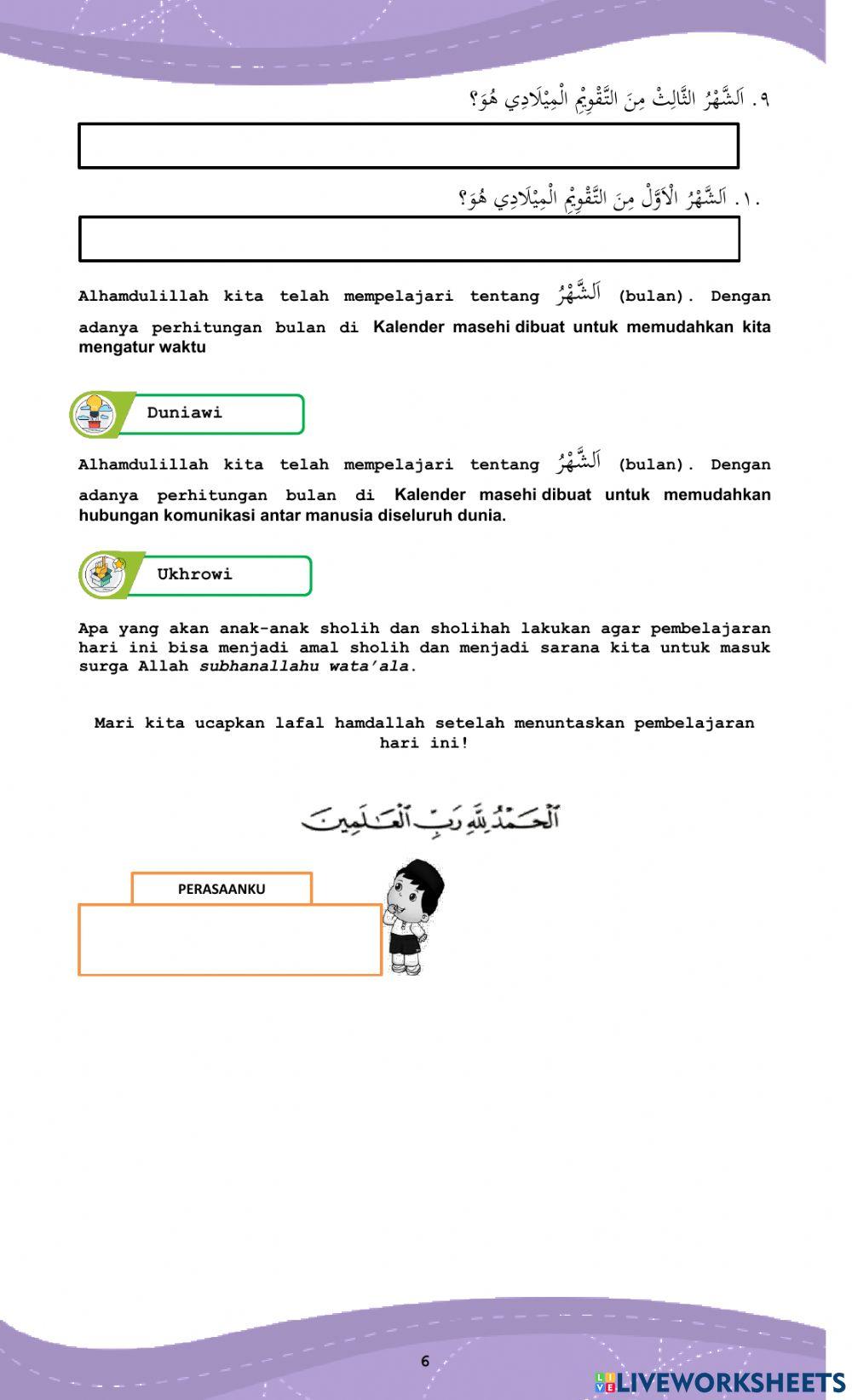 Materi asyahru 2