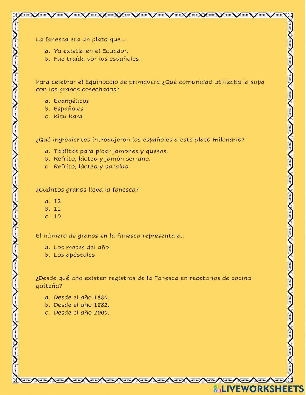 ¿Qué es la fanesca?