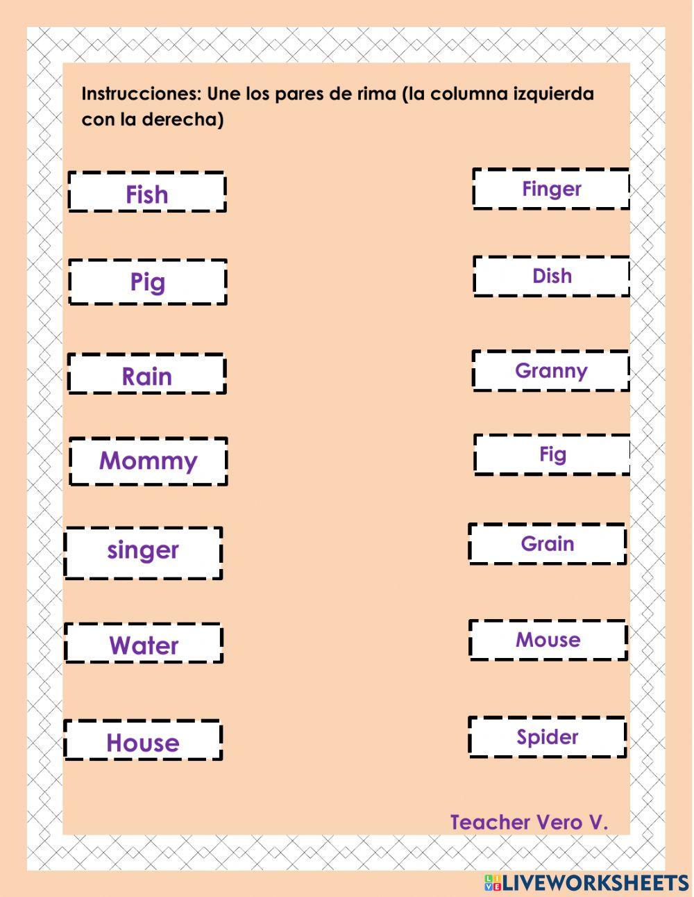 WEEK 27 RYHMES-TALES-SONGS